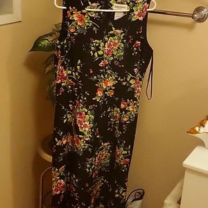Floral dress long